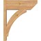 Ekena Millwork Thorton Slat Smooth Outlooker, Western Red Cedar, 7 1/2"W x 20"D x 24"H OUT08X20X24THR06SWR - alternate 3